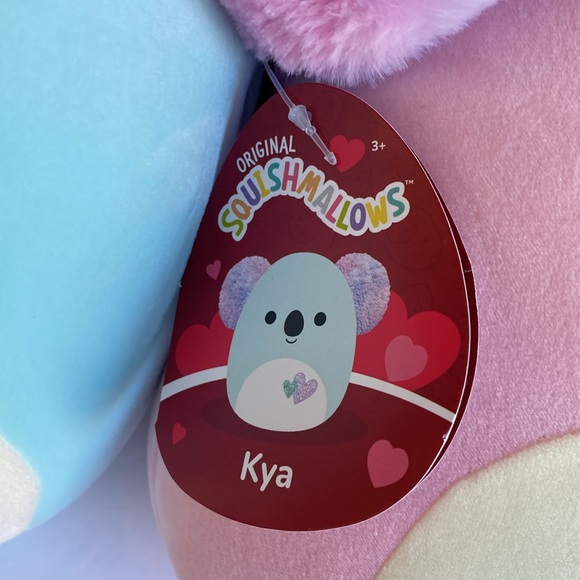 Squishmallows 2024 Valentines exclusive 8” Kya and Kaela Koalas NWT - Picture 3 of 4